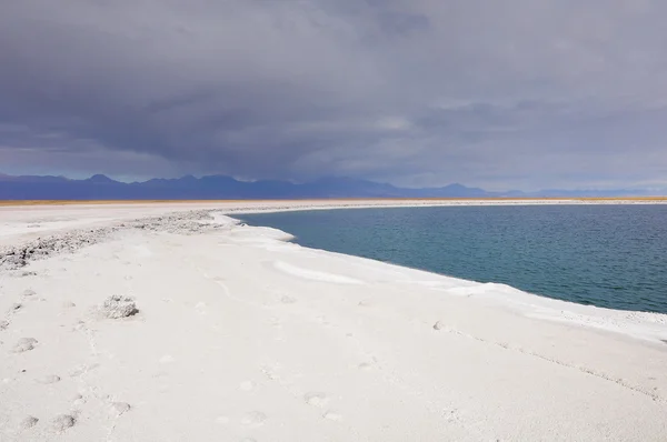 Nuages orageux au-dessus de Laguna Cejar . — Photo