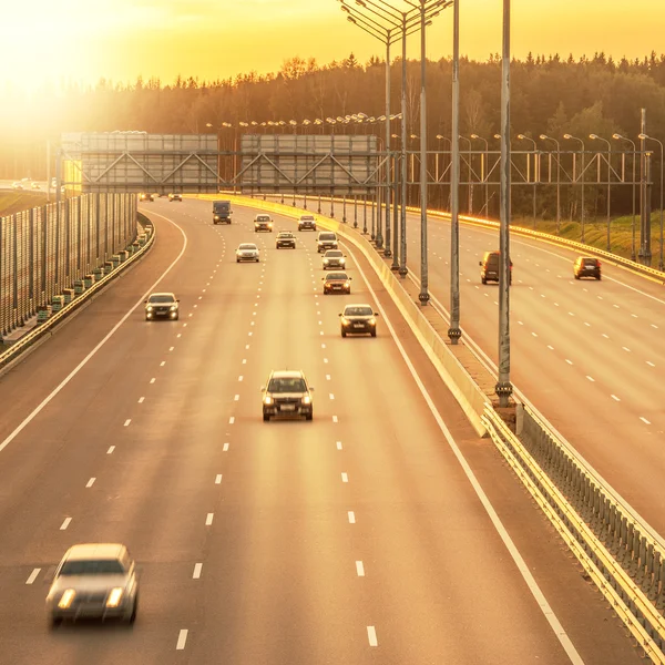 Vista de la nueva autopista . — Foto de Stock