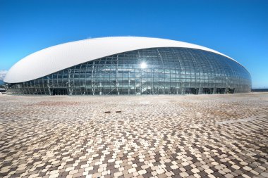Bolshoy buz Kış Olimpiyat Oyunları 2014 için inşa kubbe. 