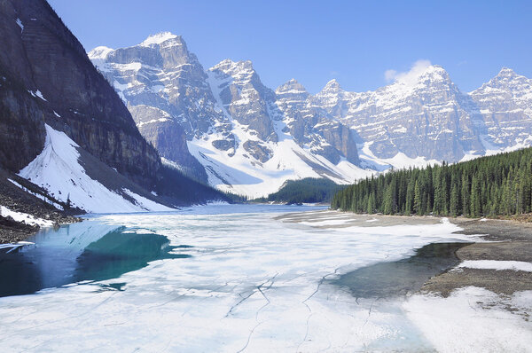 Moraine lake. Banff National park.