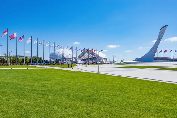 Vista de objetos de Parque Olímpico . — Fotografia de Stock