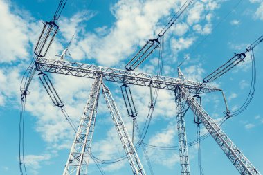 yüksek gerilim kule.