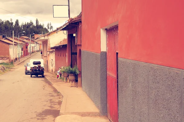Leere Straße. Peru. — Stockfoto