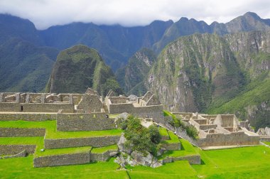 Machu Picchu sokaklarında.