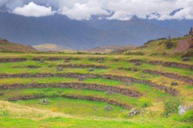 Moray, antik Inca dairesel teraslar.