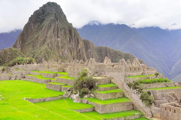 Op de straten van Machu Picchu. — Stockfoto