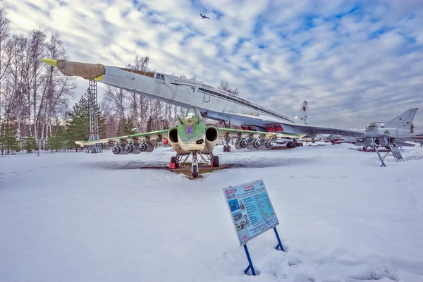 Muzeum samolotów. Rosja. — Zdjęcie stockowe