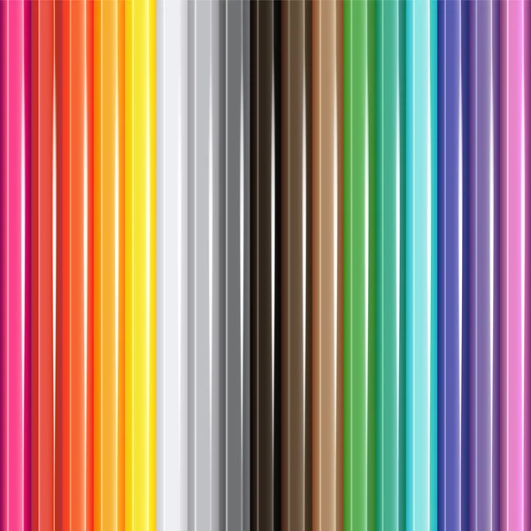 Háttér színes ceruzák. — Stock Vector