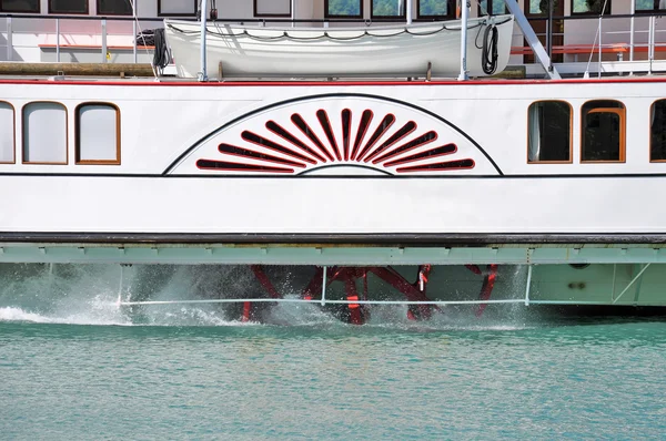 Roda do barco a vapor . — Fotografia de Stock