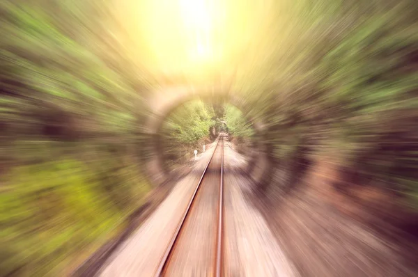 Movimento verso i tunnel . — Foto Stock