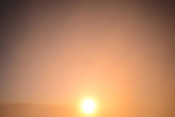 환상적인 cloudscape 및 일몰 시간에 태양. — 스톡 사진