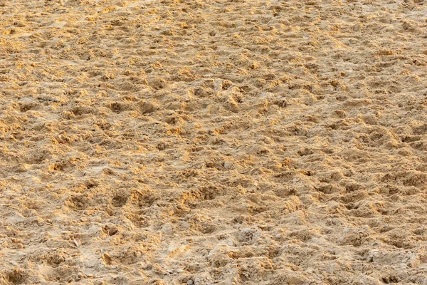 Sand Strand Bei Sonnenuntergang — Stockfoto