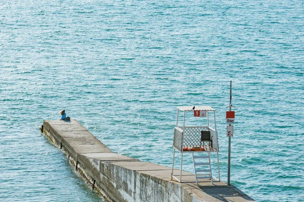 Puesto Rescate Torre Rescate Playa Europa —  Fotos de Stock