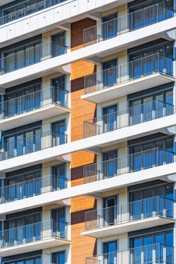 Sochi, Rusya - 08 Ekim 2020: Apartman inşaatı