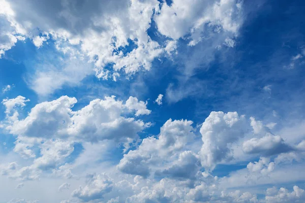 Nuages Sur Ciel Bleu Paysage Nuageux Jour — Photo