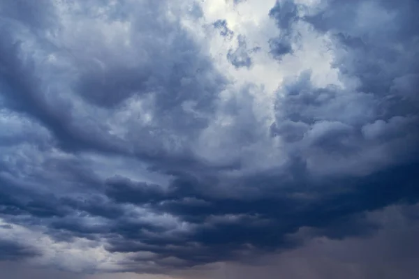 Evening Rainy Cloudscape Thunderstorm — Stock Photo, Image