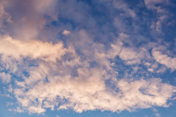 Amazing Cloudscape Sky Sunset Time Rain — Stock Photo, Image