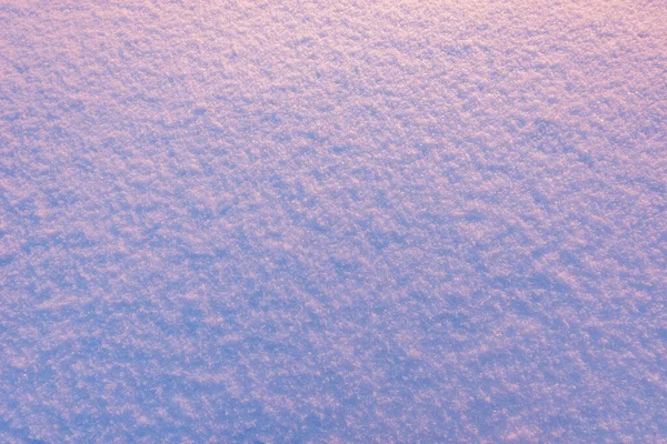Красочная Поверхность Снега Закате — стоковое фото