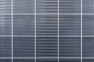 Binanın tepesine yerleştirilen havalandırma sisteminin ayrıntıları.