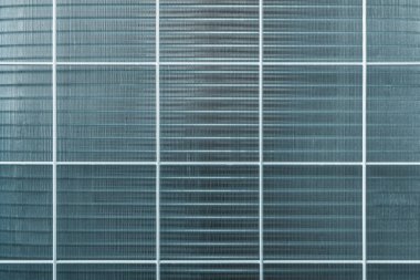 Binanın tepesine yerleştirilen havalandırma sisteminin ayrıntıları.