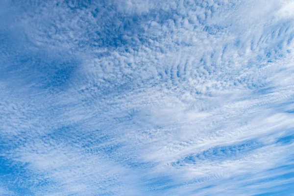 Nuages Sur Ciel Bleu Paysage Nuageux Jour — Photo