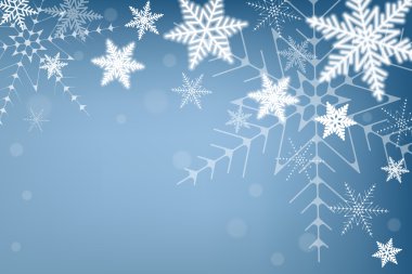 Noel kar taneleri arka plan