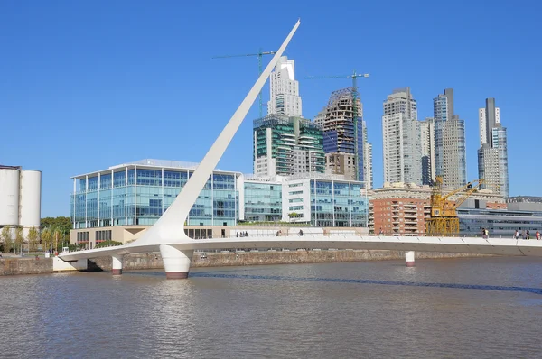 Vista de Puerto Madero, Buenos Aires . — Foto de Stock