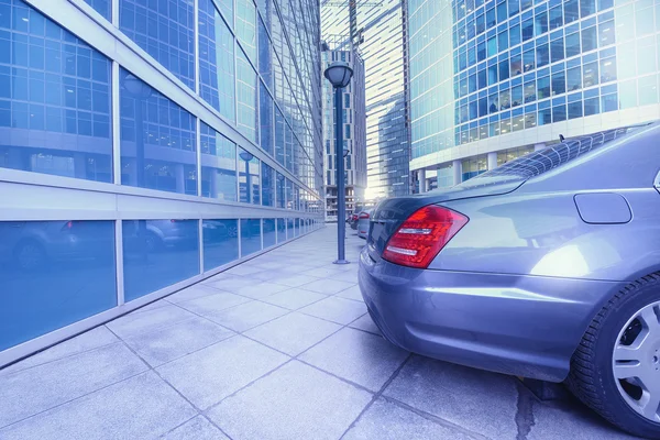 Estacionamento do carro . — Fotografia de Stock