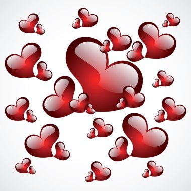 Sevgililer günü için arka plan.