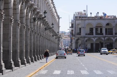 Plaza de Armas: Arequipa, Peru bir parçası.