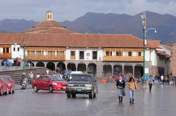 Plaza central de la ciudad - Plaza de Armas . —  Fotos de Stock