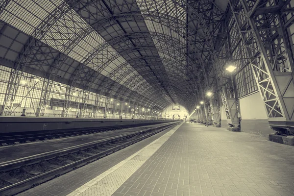 Пустой вокзал . — стоковое фото
