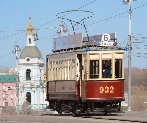 Vintage tramvay. — Stok fotoğraf