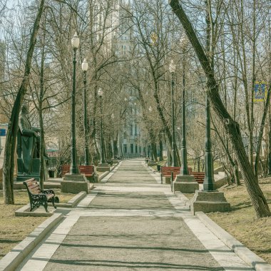 Bahar bakış Bulvarı.