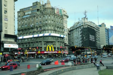 Merkezi şehir sokak.