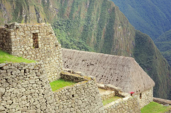En las calles de Machu Picchu . — Foto de Stock