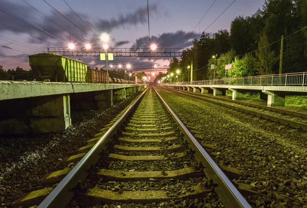 Estación de la mañana temprano . — Foto de Stock