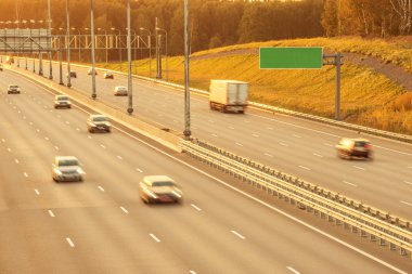 Yeni otoyol görünümünü.