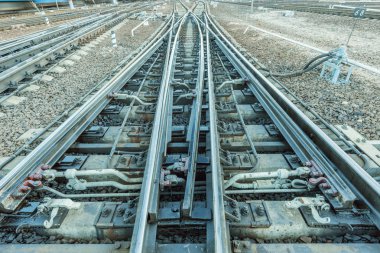 Demiryolu parça büyük istasyonu.