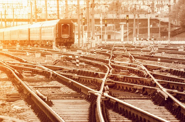 Railway tracks. — Stock Photo, Image