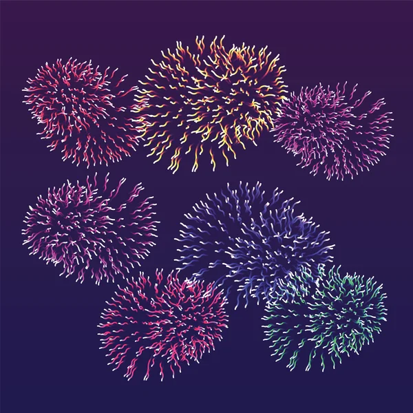 Fireworks. — Stock Vector