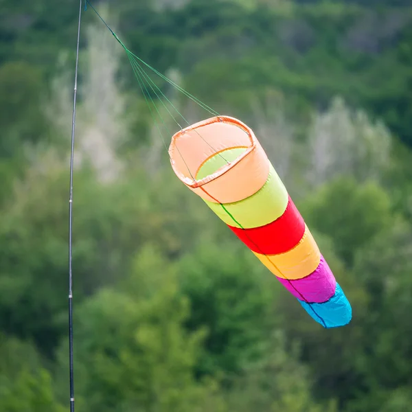 De kleurrijke windvaan. — Stockfoto