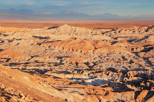 Vale da Morte - Valle de Muerte no deserto do Atacama . — Fotografia de Stock