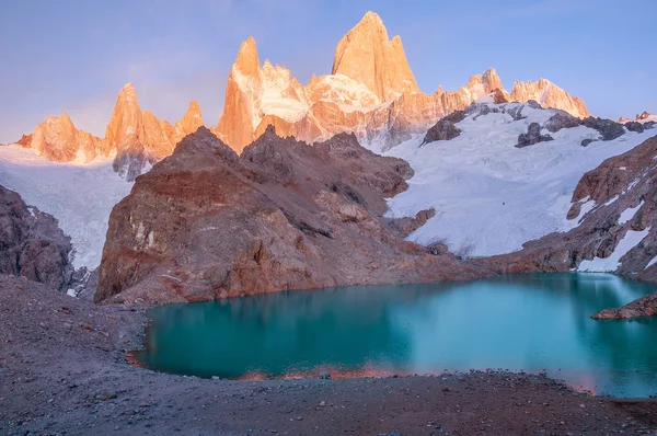 Fitz roy Góra. — Zdjęcie stockowe