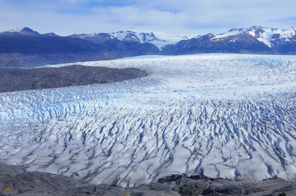 Ghiacciaio grigio. Parco nazionale Torres del Paine . — Foto Stock