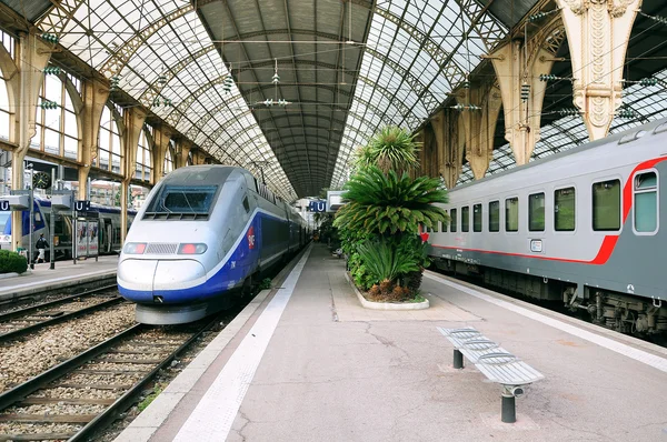 Nice railway station. — Stock Photo, Image