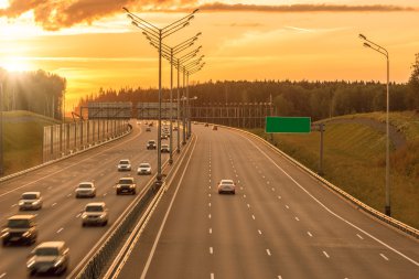 Yeni otoyol görünümünü.