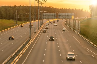 Yeni otoyol görünümünü.