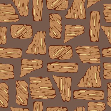 Bej arkaplanda soyut dekoratif unsurlara sahip kusursuz bir arkaplan