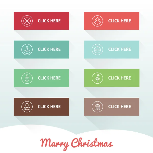 Noel web düğmeleri ile kutsal kişilerin resmi